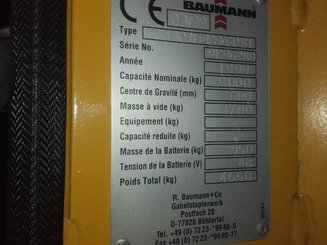 Empilhador retráctil de 4 direcções Baumann ECU30/14/129,60ST - 6
