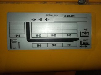Stacker com condutor a pé Jungheinrich EMC110 - 8