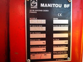 Carreta elevadora todo terreno Manitou MC120 - 9