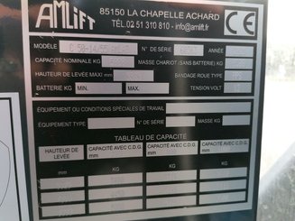 Empilhador lateral AMLIFT C50-14/55 AMLAT