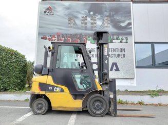 Empilhador de contrapeso 4 rodas Caterpillar GP25NTD - 5
