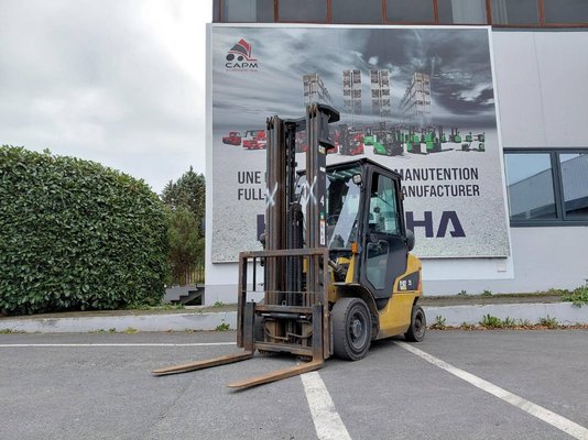 Empilhador de contrapeso 4 rodas Caterpillar GP25NTD - 1