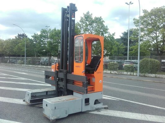 Empilhador retráctil de 4 direcções Hubtex MQ15 2120 EL - 1