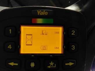 Empilhador de contrapeso 3 rodas Yale ERP15VC - 9