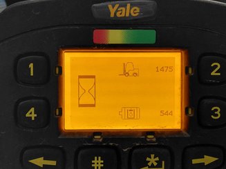 Empilhador de contrapeso 3 rodas Yale ERP18VT - 9