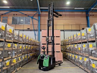 Levantador com plataforma dobrável Hangcha CDD16-AC2S-LI - 15
