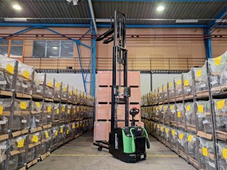 Levantador com plataforma dobrável Hangcha CDD16-AC2S-LI - 14