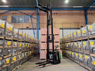 Levantador com plataforma dobrável Hangcha CDD16-AC2S-LI - 12