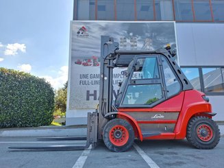 Empilhador de contrapeso 4 rodas Linde H70 D - 2