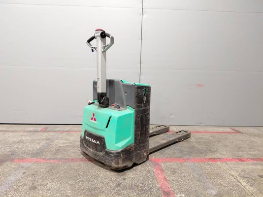 Porta-paletes eléctrico com condutor a pé Mitsubishi PBP16N2 - ACCOMPAGNANT - 1