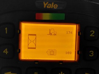 Carreta elevadora elétrica Yale ERP35 VL - 9