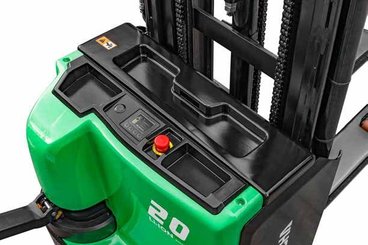 Levantador com plataforma dobrável Hangcha CDD20-XT1S-Si - 1