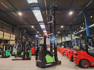 Empilhador retráctil Hangcha CQD18-XC5D-SI