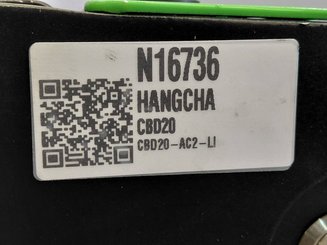 Porta-paletes eléctrico com condutor a pé Hangcha CBD20-AC2-Li