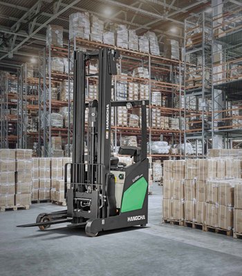 Empilhador retráctil Hangcha CQD12-XC5D-SI - 1