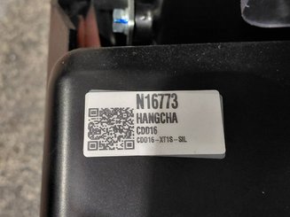 Levantador com plataforma dobrável Hangcha CDD16-XT1S-SiL