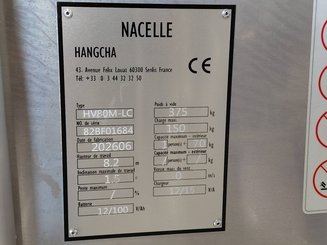 Plataforma com mastro vertical Hangcha HV80M-LC 