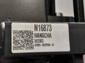 Empilhador de contrapeso 4 rodas Hangcha XE20Ci ( CPD20-XEXY2HA-SI )