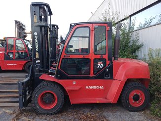 Empilhador de contrapeso 4 rodas Hangcha XF70D
