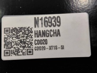 Levantador com plataforma dobrável Hangcha CDD20-XT1S-Si