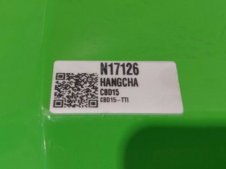 Tranjeto de paletes todo terreno Hangcha CBD15-TTi