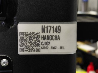 Plataforma com mastro vertical Hangcha CJD02-AMC1-M1I