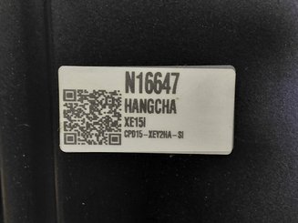 Empilhador de contrapeso 4 rodas Hangcha XE15i (CPD15-XEY2HA-SI)