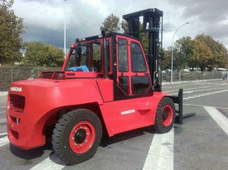 Empilhador de contrapeso 4 rodas Hangcha XF120D