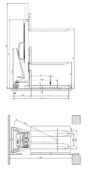 Paleteira manual Pramac GS BASIC 2.2T - 22S4 CBV 1150X525  - 1