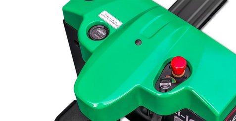 Porta-paletes eléctrico com condutor a pé Hangcha CBD15-i