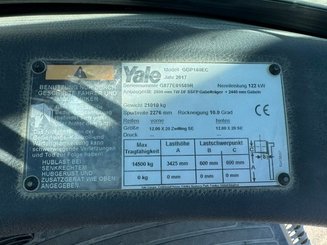 Empilhador de contrapeso 4 rodas Yale GDP160EC - 11