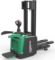 Levantador com plataforma dobrável Hangcha CDD16-XT1S-SiL - 1