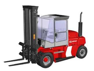 Empilhador de contrapeso 4 rodas Kalmar DCE80-6 - 1