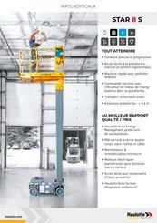 Plataforma com mastro vertical Haulotte Star 8S