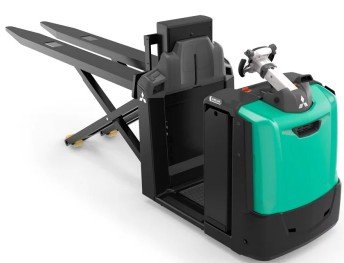 Preparador de encomendas Mitsubishi OPB20N2X fourches levée ergonomique 2400mm - 1