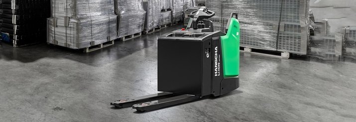 Porta-paletes eléctrico com condutor transportado Hangcha CBD30-XT1S-SISU