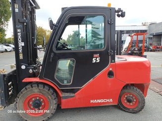 Empilhador de contrapeso 4 rodas Hangcha XF55D