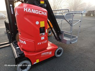 Plataforma com mastro vertical Hangcha HV110D