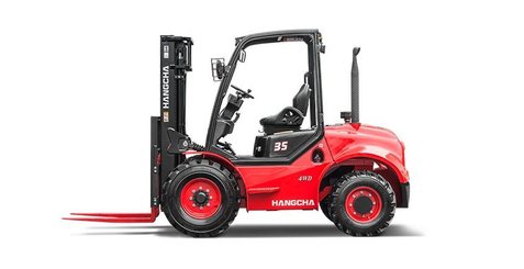 Carreta elevadora a diesel Hangcha TT35-4 (CPCD35-XW98C-RT4)