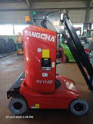 Plataforma com mastro vertical Hangcha HV110D