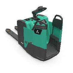 Porta-paletes eléctrico com condutor transportado Mitsubishi PBF25N3R MITSUBISHI - 1