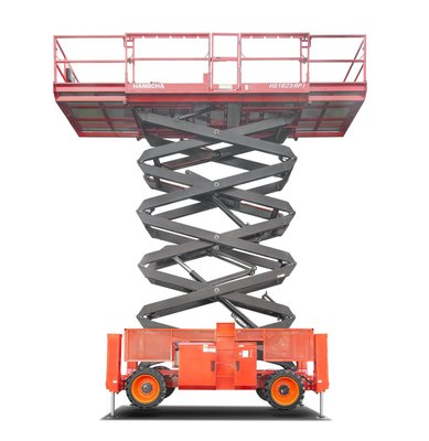 Elevadores de tesoura Hangcha HS1823RPI Nacelle tout terrain ciseaux - 1