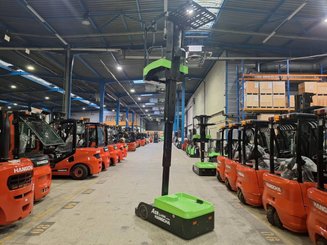 Plataforma com mastro vertical Hangcha CJD02-AMC1-M1I