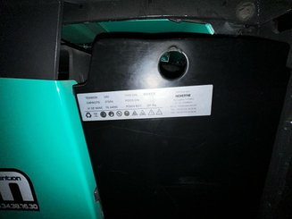 Porta-paletes eléctrico com condutor transportado Mitsubishi PBF25N3R MITSUBISHI