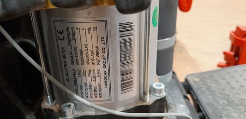 Levantador com plataforma dobrável Hangcha CDD20 AZ3S