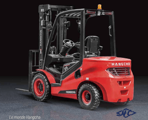 Empilhador de contrapeso 4 rodas Hangcha XF25D-2 (CPCD25-X2H7F1) - 1