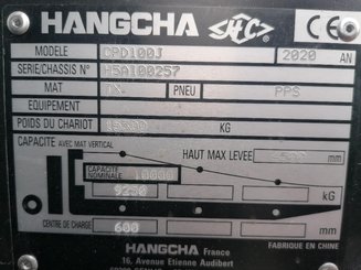Empilhador de contrapeso 4 rodas Hangcha J4W100 - 26