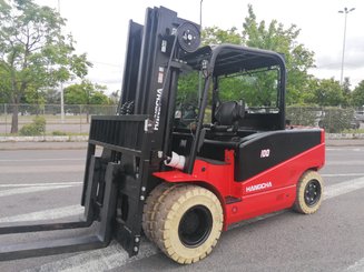 Empilhador de contrapeso 4 rodas