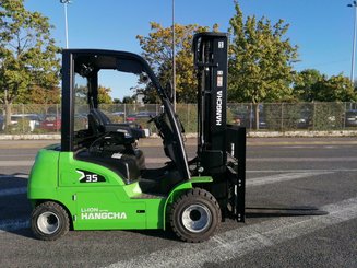 Empilhador de contrapeso 4 rodas Hangcha XC35i