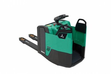 Porta-paletes eléctrico com condutor transportado Mitsubishi PBF25N3R MITSUBISHI
